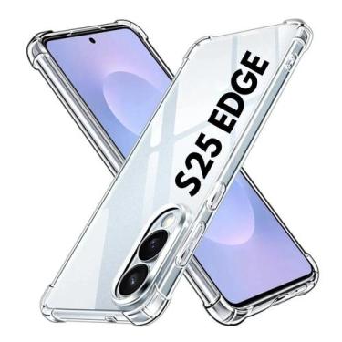 Imagem de Capa Capinha Transparente Compativel Para Samsung S25 Edge - Generica,
