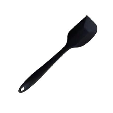 Imagem de Mini Espátula Pão Duro Raspadora Em Silicone Cozinha 21cm (Preto)