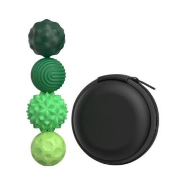 Imagem de Bola De Massagem Sensorial Magnética De Silicone Macio Para Mão, Pé E 