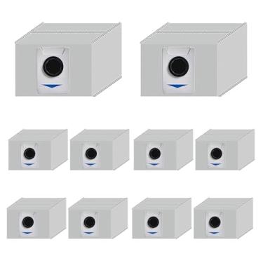 Imagem de Sacos de pó para aspirador de pó ECOVACS DEEBOT X1 OMNI Turbo T10 T20 Omni T20/T20 Max/T20 Pro/X&T Series Robot Vacuum Cleaner (pacote com 10)