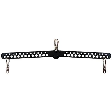 Imagem de Barra de puxar para baixo com várias aderências para academia em casa, acessórios de puxar para baixo para sistema de polia, adequado para alça de exercício dupla ou única (barra de vários furos 3)