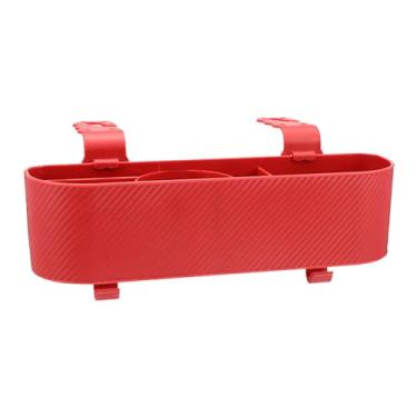 Imagem de aqxreight Carro de Volta Com Copo de Copo Gancho Pendurado na Caixa de Armazenamento Backsear (Vermelho)
