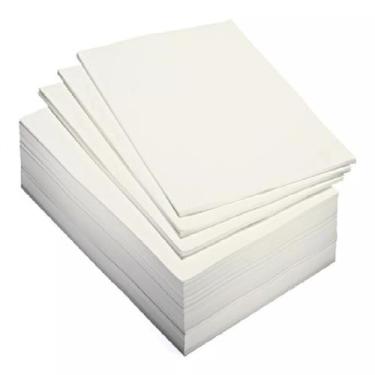 Imagem de Papel A5 Sulfite Pacote C 500 Folhas Pacote Resma Reciclado - Paspaper