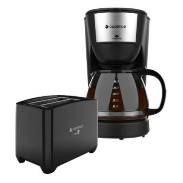 Imagem de Kit Croc Cadence - Cafeteira Matinal e Torradeira Croc, 110V