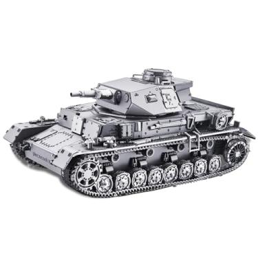 Imagem de Piececool Quebra-Cabeças 3D Para Adultos, Kits De Modelos Tanques Alemães Iv-D, Montagem Diy Artesanato, Presentes Criativos