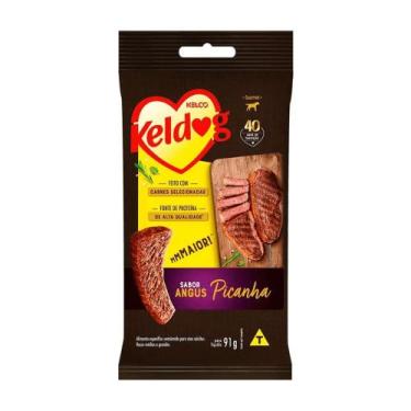 Imagem de Bifinho Keldog para Cães Sabor Picanha Angus 91g - Kelco