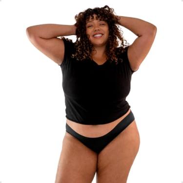 Imagem de Kit 4 Calcinhas Absorventes Menstruais Reutilizáveis para Fluxo Leve à Moderado - Não Marca na Roupa, Anti-Odor, Anti-Vazamento, Hipoalergênica, Prática e Econômica (EGG)