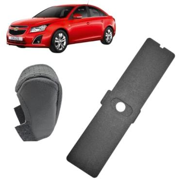 Imagem de Capa Couro Legitimo E Guarda Pó Esteira Deslizante Alavanca Câmbio Automático Cruze G1 Sport6 2011 Á 2016
