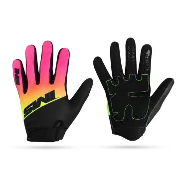 Imagem de Par Luva Ims Attack 2025 Preto/Rosa Trilha Enduro Motocross