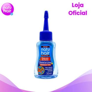 Imagem de Reparador de Pontas S.O.S. NatuHair Semi di Lino - 30ML - NoBrand