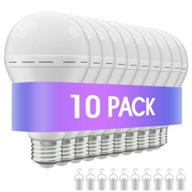 Imagem de Lâmpada LED de emergência recarregável LHZHENG 12W 1500mAh 10Pk
