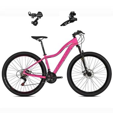 Imagem de Bicicleta Aro 29 Feminina Absolute Hera 24v Aluminio Cambios Shimanos Suspensão 80mm-Feminino