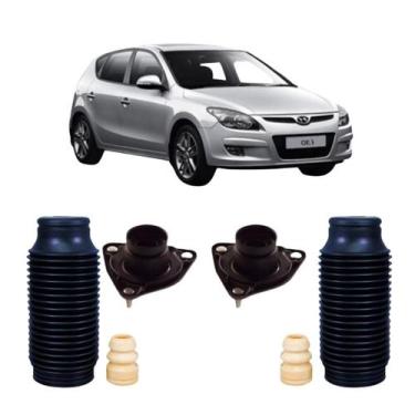 Imagem de Kit Coxim Batente Amortecedor Dianteiro Hyundai I30 07/14 - Solupe Par