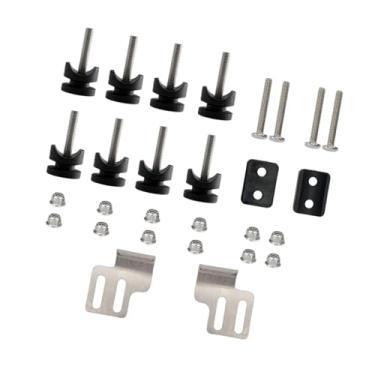 Imagem de Generic Kit de montagem de bolsa traseira de motocicleta, conjunto de tiras de fixação, componentes, peças, manutenção, capa de motocicleta, kit de montagem