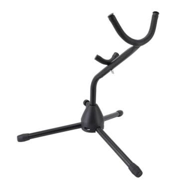 Imagem de WALFRONT Saxofone Alto Suporte Dobrável Saxofone Tenor Suporte Ajustável Triângulo Base Alto Tenor Sax Display Rack