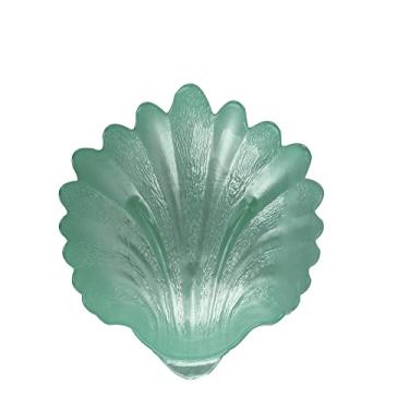 Imagem de Centro de mesa Deep Sea em vidro 280ml D17xA5cm verde claro