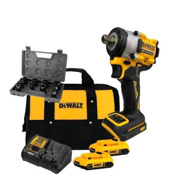 Imagem de Chave Impacto 1/2 A Bateria 20V Dewalt Dcf922D2-Br 2