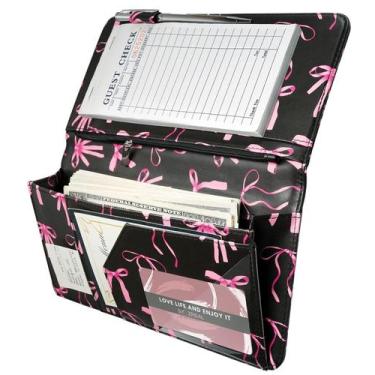 Imagem de Livro de servidor Areal Cute para garçons em restaurantes pretos - Zre