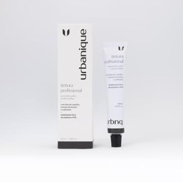Imagem de Tintura Profissional para Sobrancelhas Barba Pelos Urbanique Livre de Amonia e PPD 20 mL (Preto Intenso)