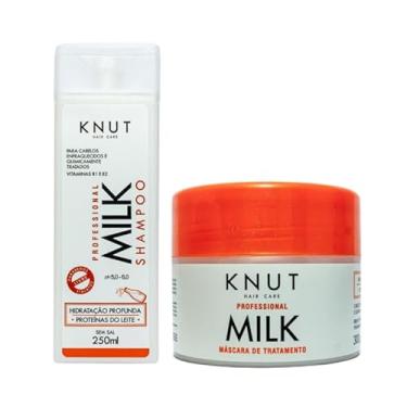 Imagem de Knut Kit Milk Shampoo 250ml + Máscara de Tratamento 300g