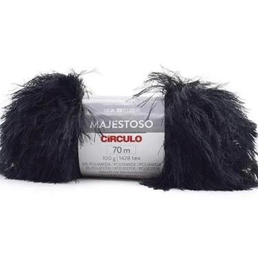 Imagem de Novelo de Fio/Lã Circulo MAJESTOSO 100g Tex 1428 70m Poliamida/Poliest