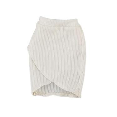 Imagem de MERIGLARE Roupas para bonecos de ação em escala 1:6, minivestido, roupas de boneca, em miniatura para bonecos femininos de 12" e acessórios para fantasias, Branco