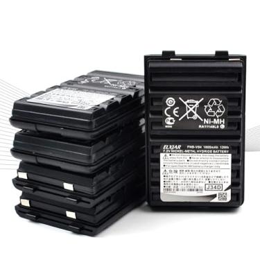 Imagem de elxjar (Pacote com 5) Bateria Ni-MH de 7,2 V 1800 mAh compatível com Yaesu Vertex FNB-V94 FNB-83 FT-60R FNB-V57 FNB-64 VX-410 VX-420 VX-420A VX-150 VX-160 VX-170 VX-180 FT-2700 Rádio bidirecional