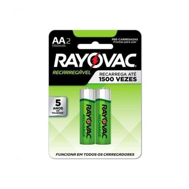 Imagem de Pilha Recarregavel Eco Aa Com 2 1350mah 55802