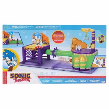 Imagem de Playset Zona De Petróleo Do Oceano Com Boneco - Sonic