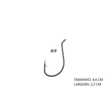 Imagem de Anzol 12146 black nickel marine sports, 1 unidade