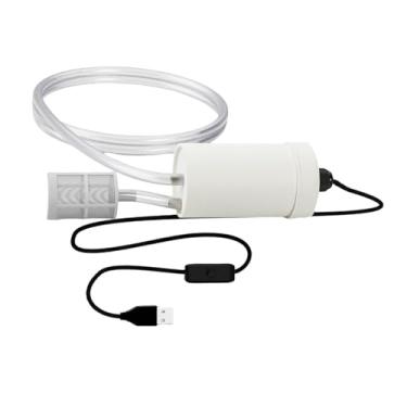 Imagem de MotiveTech Bomba Elétrica Autoescorvante USB, Mini Bomba Elétrica Autoescorvante, Baixo Ruído, DC5V, para Jardim de Pedras, Filtro 3m