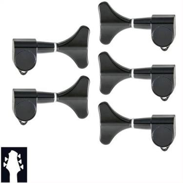 Imagem de Tarraxas Tarrachas Para Baixo 5 Cordas 2X3 Strinberg Pretas