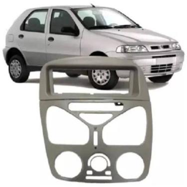 Imagem de Moldura Painel C/Ar Rádio S/Furo Relógio Palio Siena 2003/.