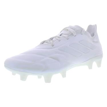 Imagem de adidas Tênis de futebol masculino Copa Sense.3 Firm Ground, Branco nuvem/branco nuvem/zero metálico, 8.5 Women/7.5 Men