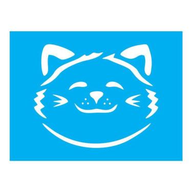 Imagem de Stencil Tamako Gato - 15X20Cm - Ref A3203