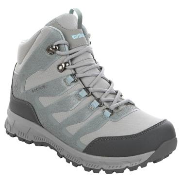 Imagem de Northside Women's Hargrove Mid Waterproof Hiking Boot, Grey/Aqua, 10 M US