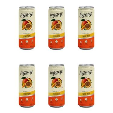 Imagem de Energético Zero Caloria Manga e Maracujá 355ml - Legacy 6 UN