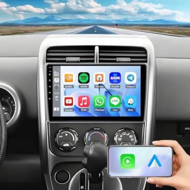 Imagem de Rádio estéreo automotivo 4G + 64G de 23 cm para Honda Element 2003 2004 2005 2006, Android 14, tela sensível ao toque, receptor de rádio veicular com carplay sem fio, Android Auto GPS Bluetooth5.0