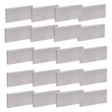 Imagem de Plaqueta Refratária de 11,4x23x2,5cm com 20 Peças - CERÂMICA MARTINS