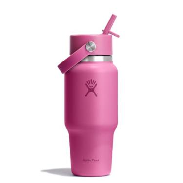 Imagem de Hydro Flask Garrafa de viagem com canudo flexível de 680 g