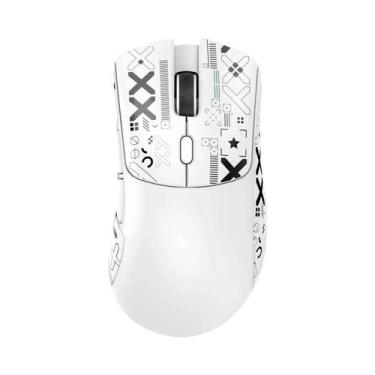 Imagem de Mouse Gamer Ergonômico Sem Fio/Com Fio Attack Shark R1 Com DPI Ajustáv
