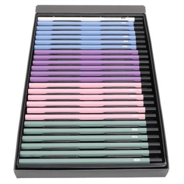 Imagem de GLOGLOW Lápis de Madeira Com Chumbo 24pcs Hb Lápis, Hexa de Madeira Conjunto de Colorido Sem para Escrita para Estudantes Desenho de Desenho de de Esboço de Material Escolar Nan