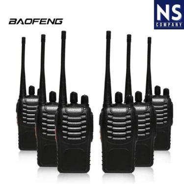 Imagem de Kit 6 Radio Baofeng Walk Talk Comunicador 16 Ch 12Km 777S