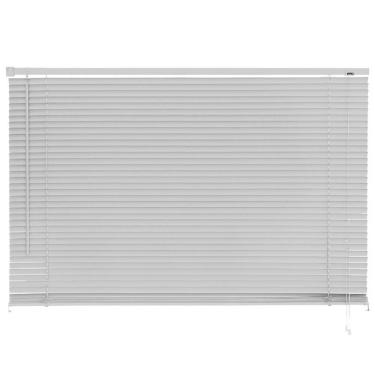 Imagem de Persiana Horizontal De Pvc Cinza 25 Mm E 120 X 130 Cm - Pr2904-5 - Pinceis Atlas