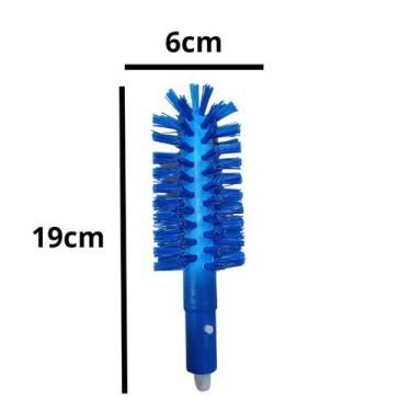Imagem de Limpa tubos ø 60 mm maxi tech azul bralimpia escova multiuso, ESCOVA P