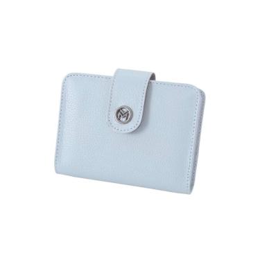 Imagem de Carteira Feminina Media Couro Mariart 236 Azul