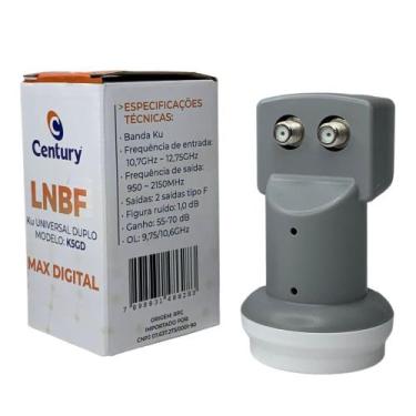 Imagem de Lnbf Duplo Banda Ku Universal 2 Receptores - ADVANSAT