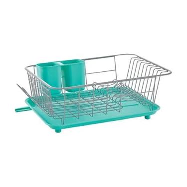 Imagem de Farberware Dishrack clássico, 3 peças, Aqua