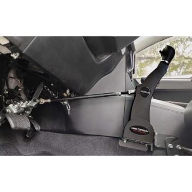 Imagem de QuenPenge Hand Controls Pro para motoristas com deficiência, controles manuais universais de veículos para deficientes motoristas/assistência de pedais de freio para carros, caminhões, vans, controles