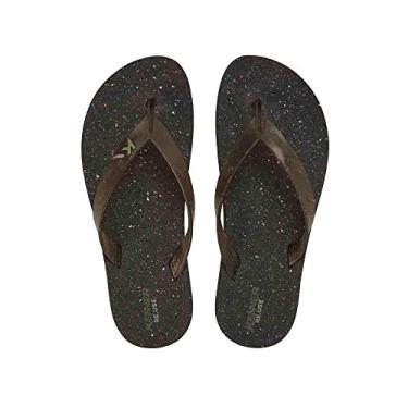 Imagem de Sandália Chinelo Kenner Summer Re.use Unissex Casual - Preto/Preto - 36